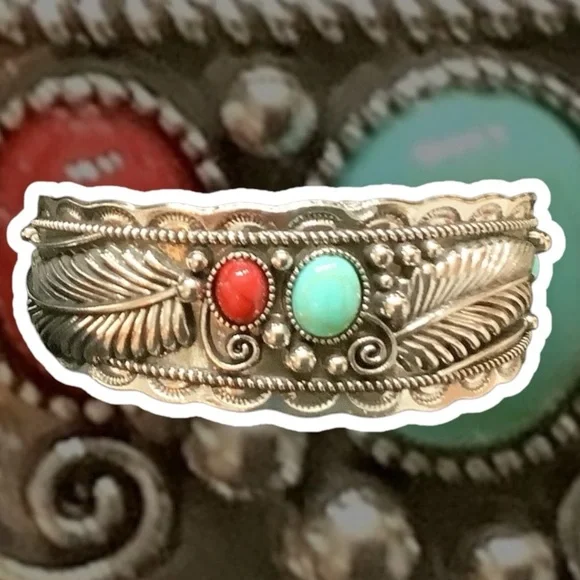 💥2/$24 or 3/$30💥 Boho western chic silver fashion bracelet NWT - Picture 2 of 8